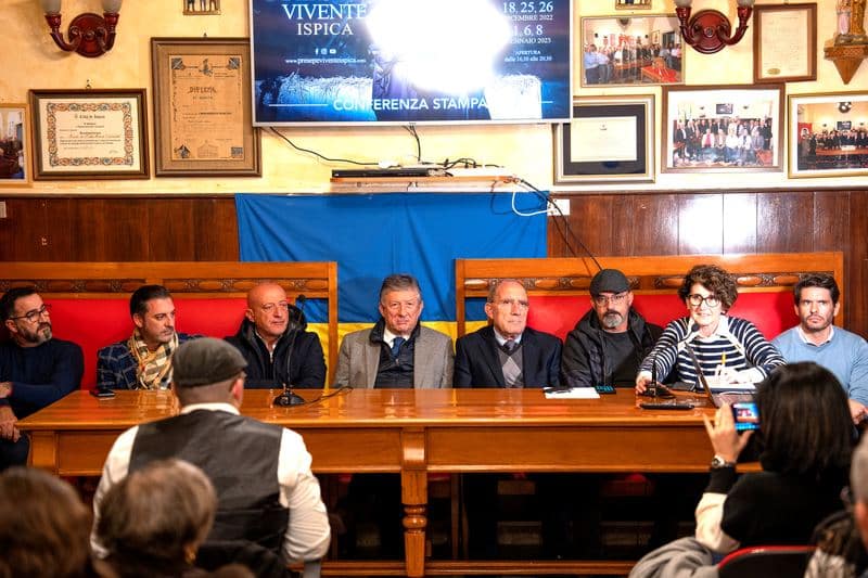 Presentazione del presepe vivente di Ispica che si terrà tra Dicembre 2022 e Gannaio 2023